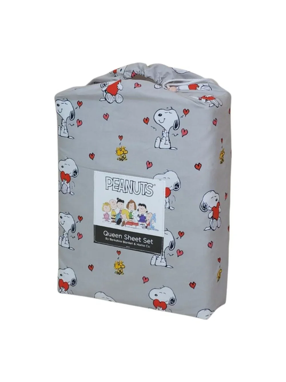 Peanuts Snoopy Queen Sheet Set By Berkshire Hearts Valentines Anniversary